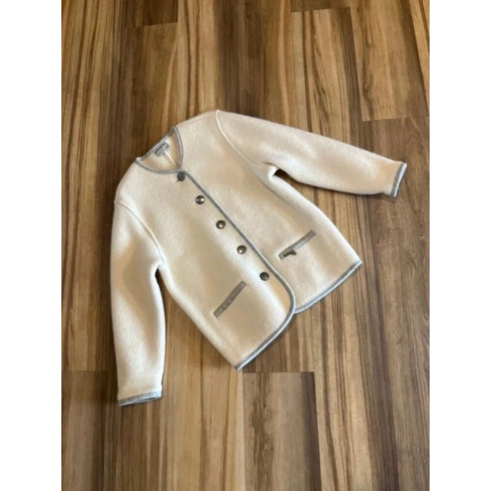 Stapf Austria Wool Blazer sweater Cardigan size 36 small